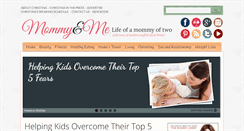 Desktop Screenshot of mommyandmeshop.com