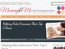 Tablet Screenshot of mommyandmeshop.com